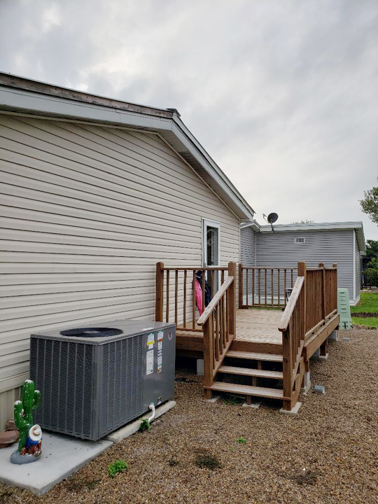 mobile home front porch images